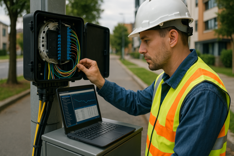 Contrôle du déploiement et de l’exploitation des réseaux FttH